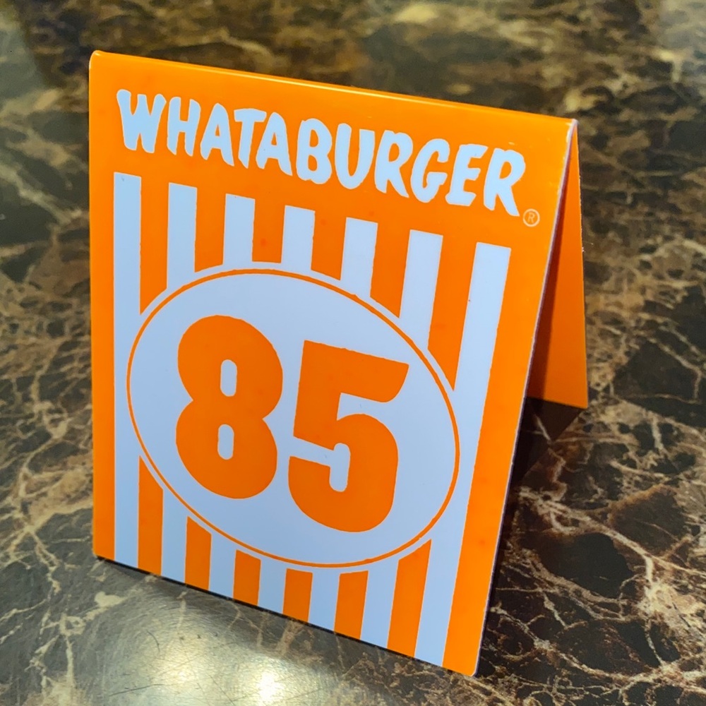 Whataburger Tent ⛺️ Number 85